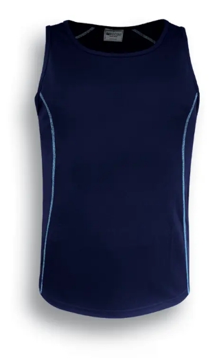 Picture of Bocini, Stitch Mens Stitch Singlet